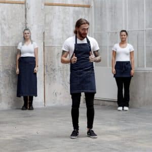 Denim horeca halterschort Jannink